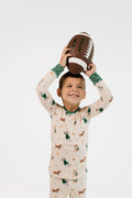 Long Sleeve Pajama Set - Varsity Pups