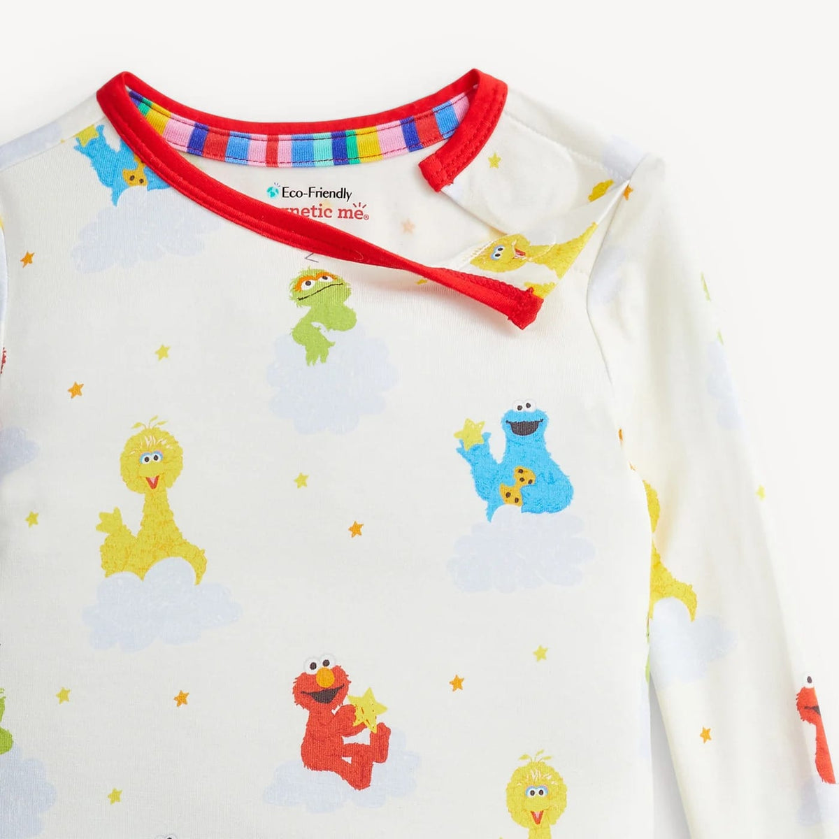 Magnetic Long Sleeve Pajama Set - Sesame Street Sweet Dreams