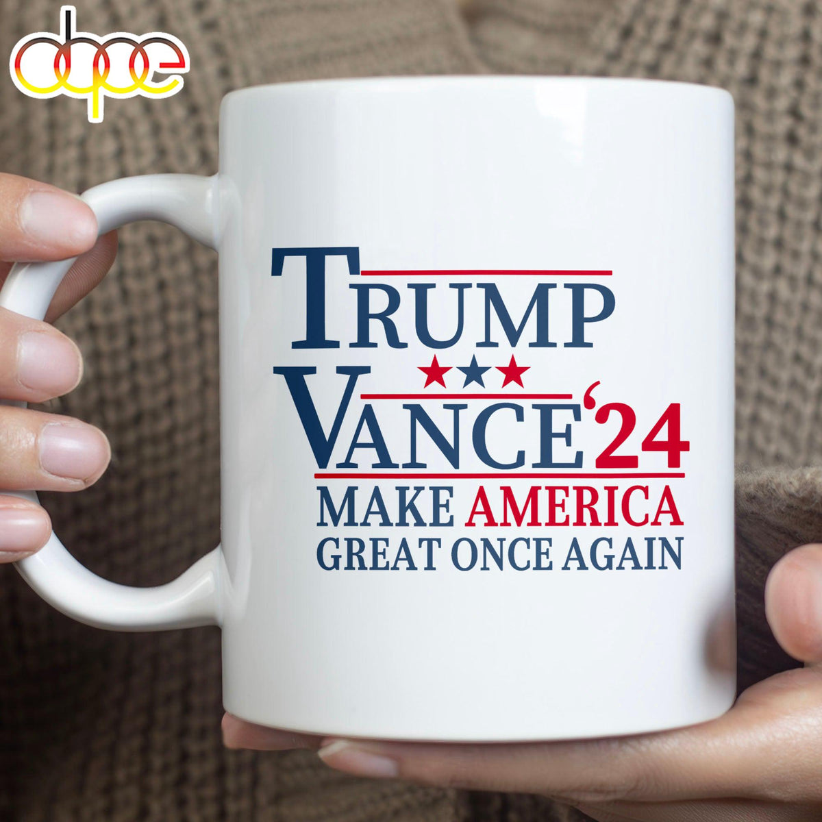 Make America Great Once Again Trump 2024 Mug Jd Vance Mug Election 2024 Mug Trump Supporters Mug
