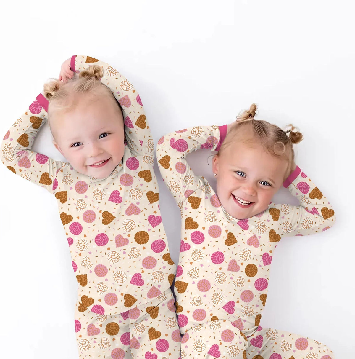 Sweet Concha Bamboo Two Piece Long Sleeve Pajama Set