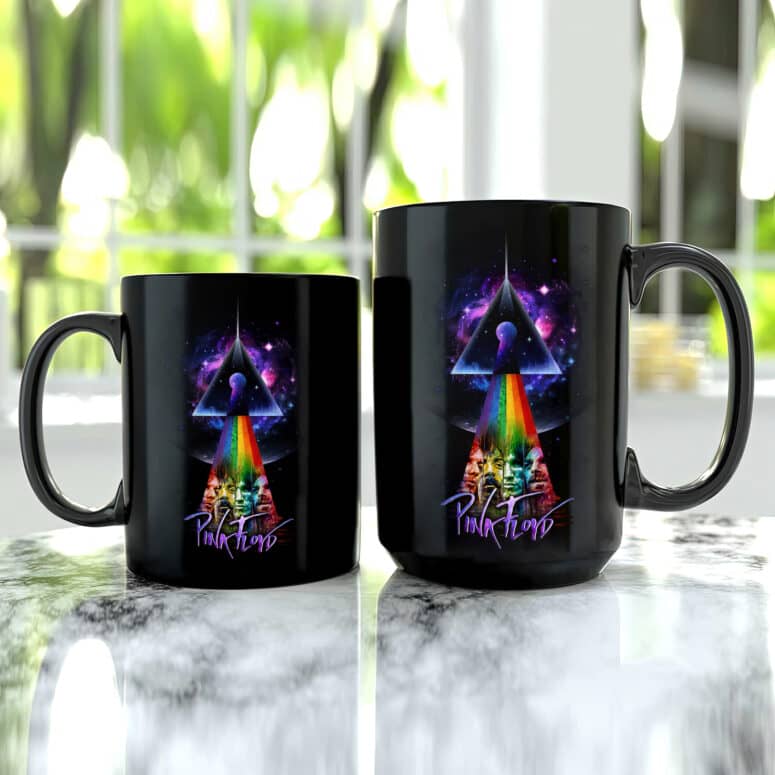 The Endless River x Dark side of the moon Pink Floyd Band Art Mug