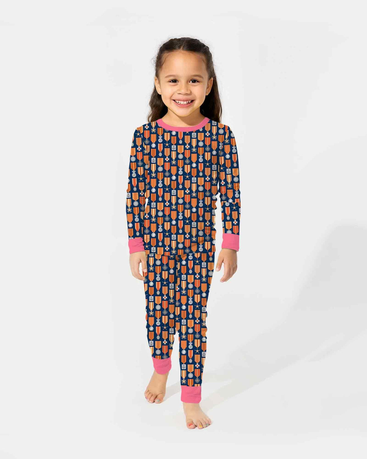 Little Hero Bamboo Two Piece Long Sleeve Pajama Set