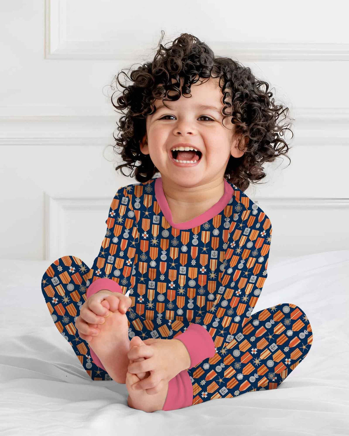 Little Hero Bamboo Two Piece Long Sleeve Pajama Set