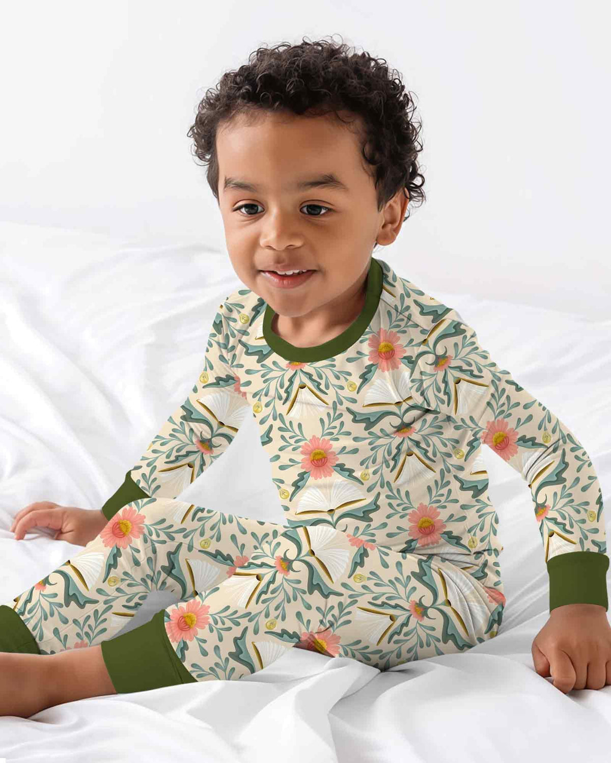 Blooming Stories Bamboo Two Piece Long Sleeve Pajama Set