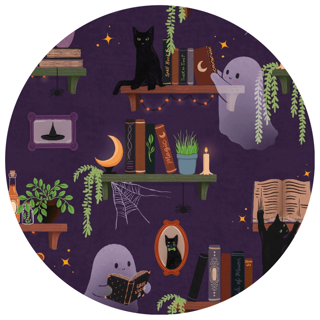 Two Piece Jammies - Haunted Library