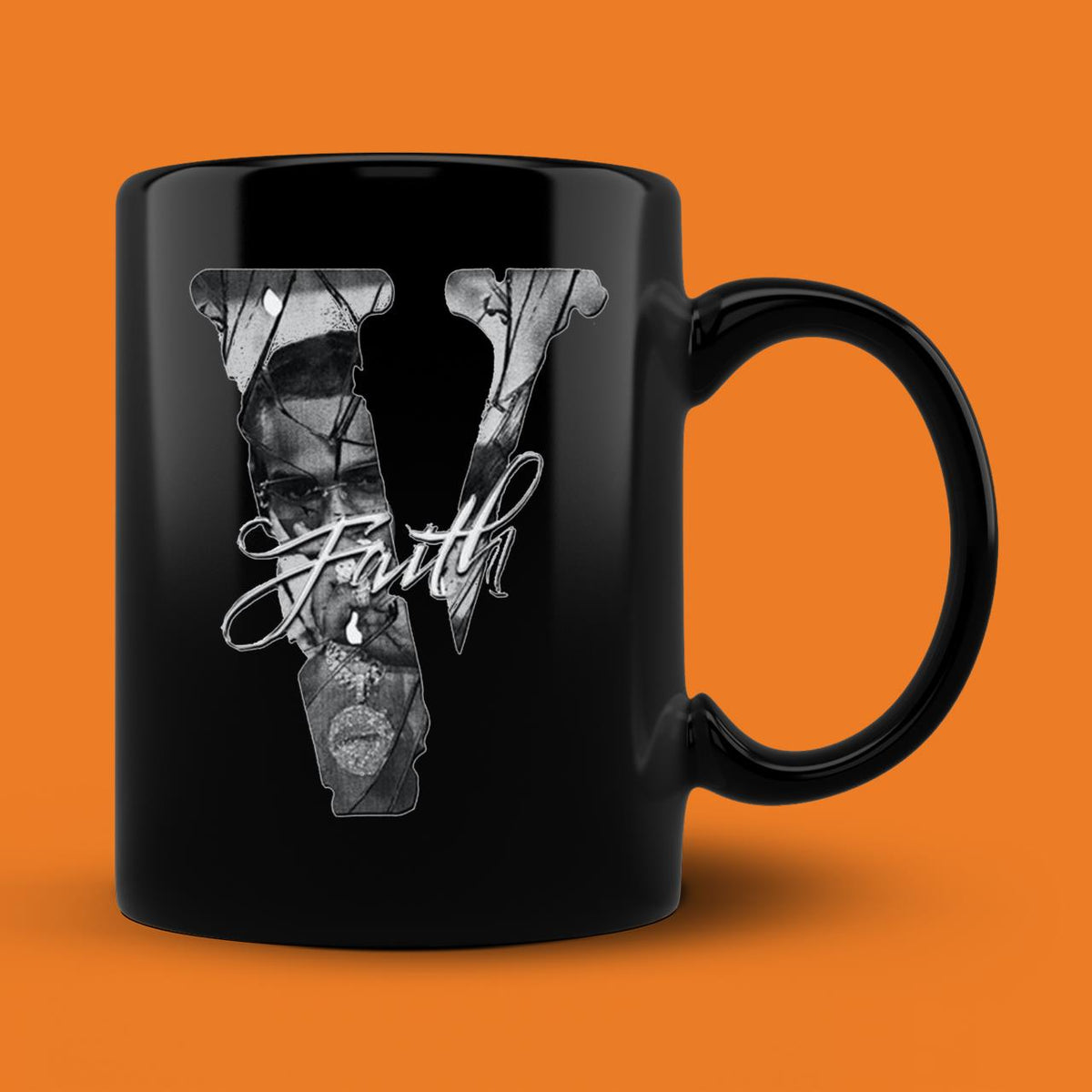 Pop Smoke X Vlone Faith King Of New York Mug