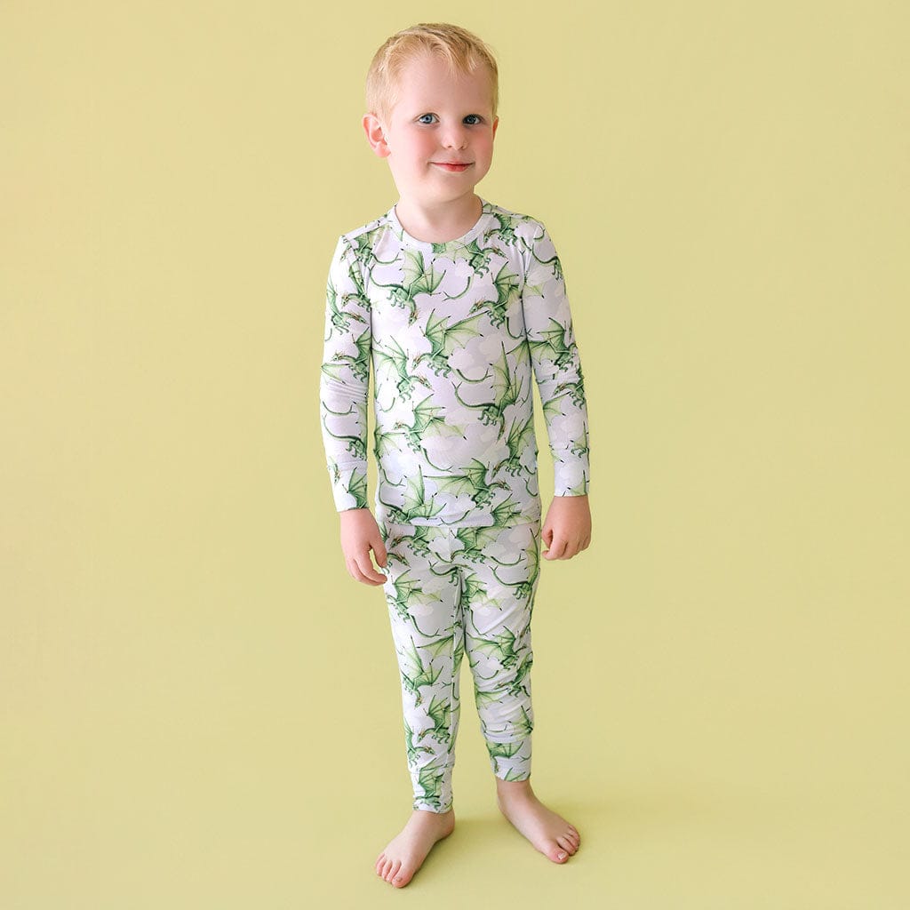 Long Sleeve Pajama Set - Devlin (Dragons)