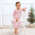 Christmas Ho-Ho-Ho Kids Bamboo Pajama Set-Family Matching