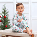 Christmas Snowmen Kids Bamboo Pajama Set
