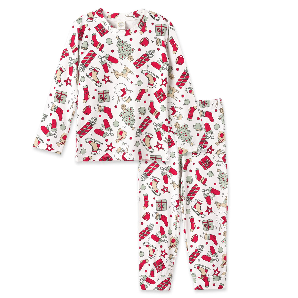 Christmas Cheer Kids Bamboo Pajama Set-Family Matching