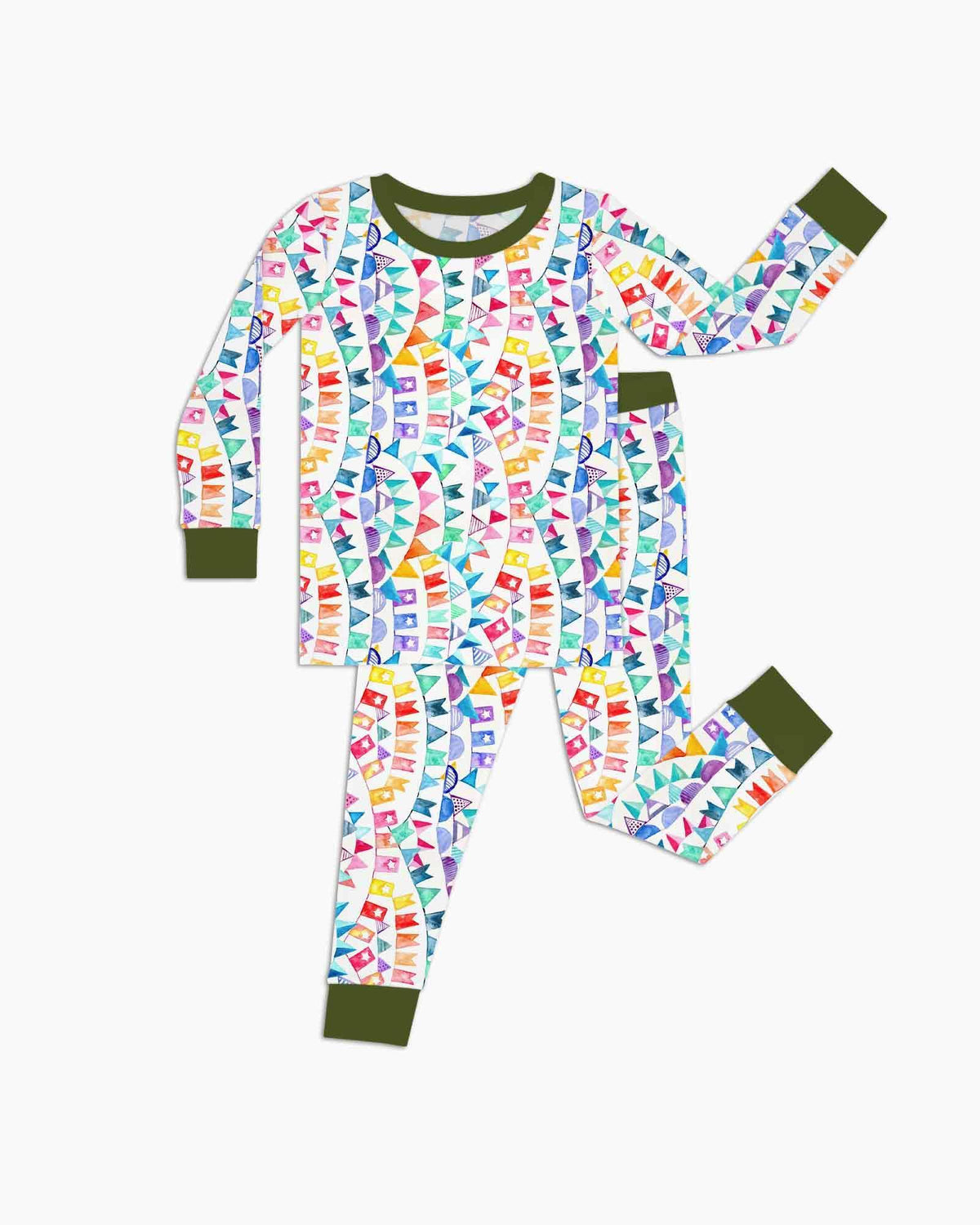 Celebrate Everyday Bamboo Two Piece Long Sleeve Pajama Set