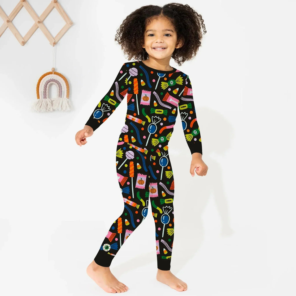 Trick or Treats Bamboo Two Piece Long Sleeve Pajama Set