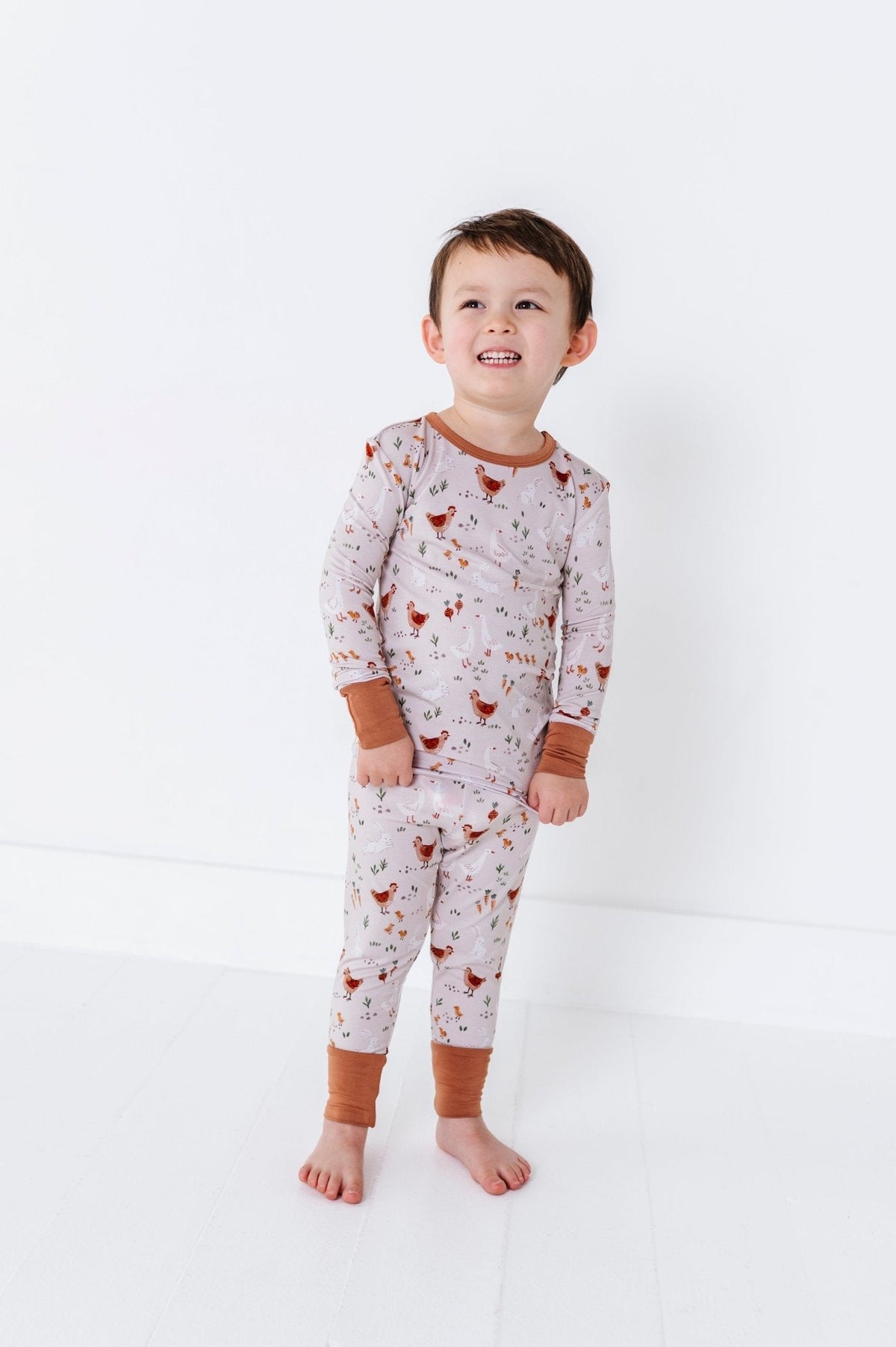 TWO PIECE JAMMIES - FARMSTEAD FRIENDS