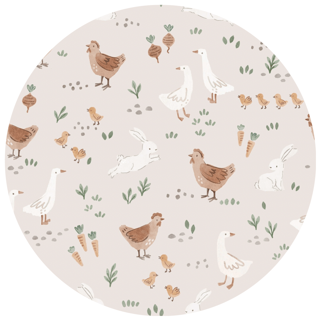 TWO PIECE JAMMIES - FARMSTEAD FRIENDS