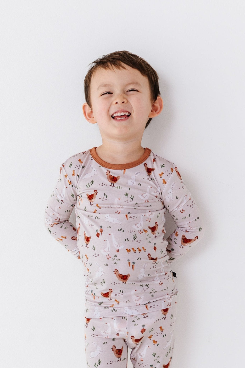 TWO PIECE JAMMIES - FARMSTEAD FRIENDS