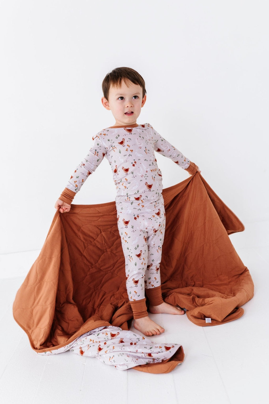 TWO PIECE JAMMIES - FARMSTEAD FRIENDS