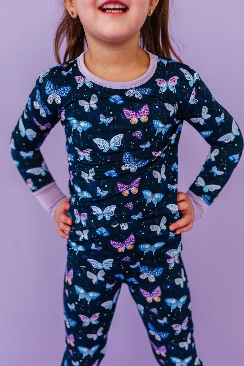 TWO PIECE JAMMIES - INDIGO SKIES