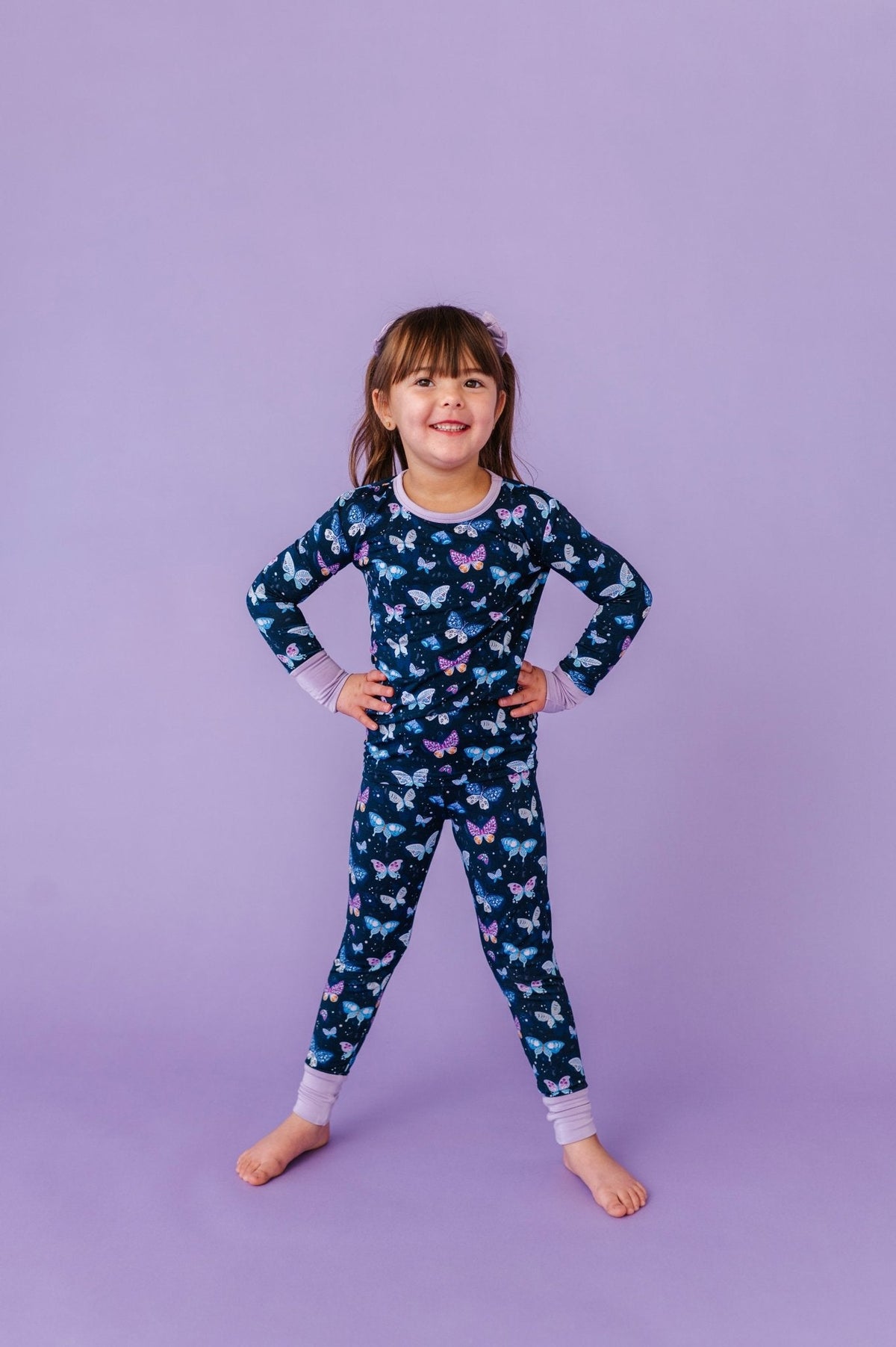 TWO PIECE JAMMIES - INDIGO SKIES