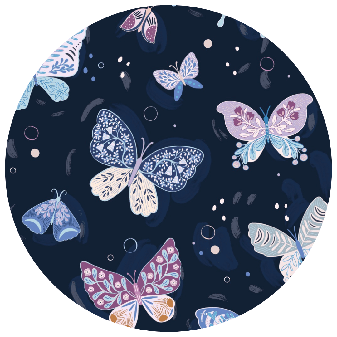 TWO PIECE JAMMIES - INDIGO SKIES