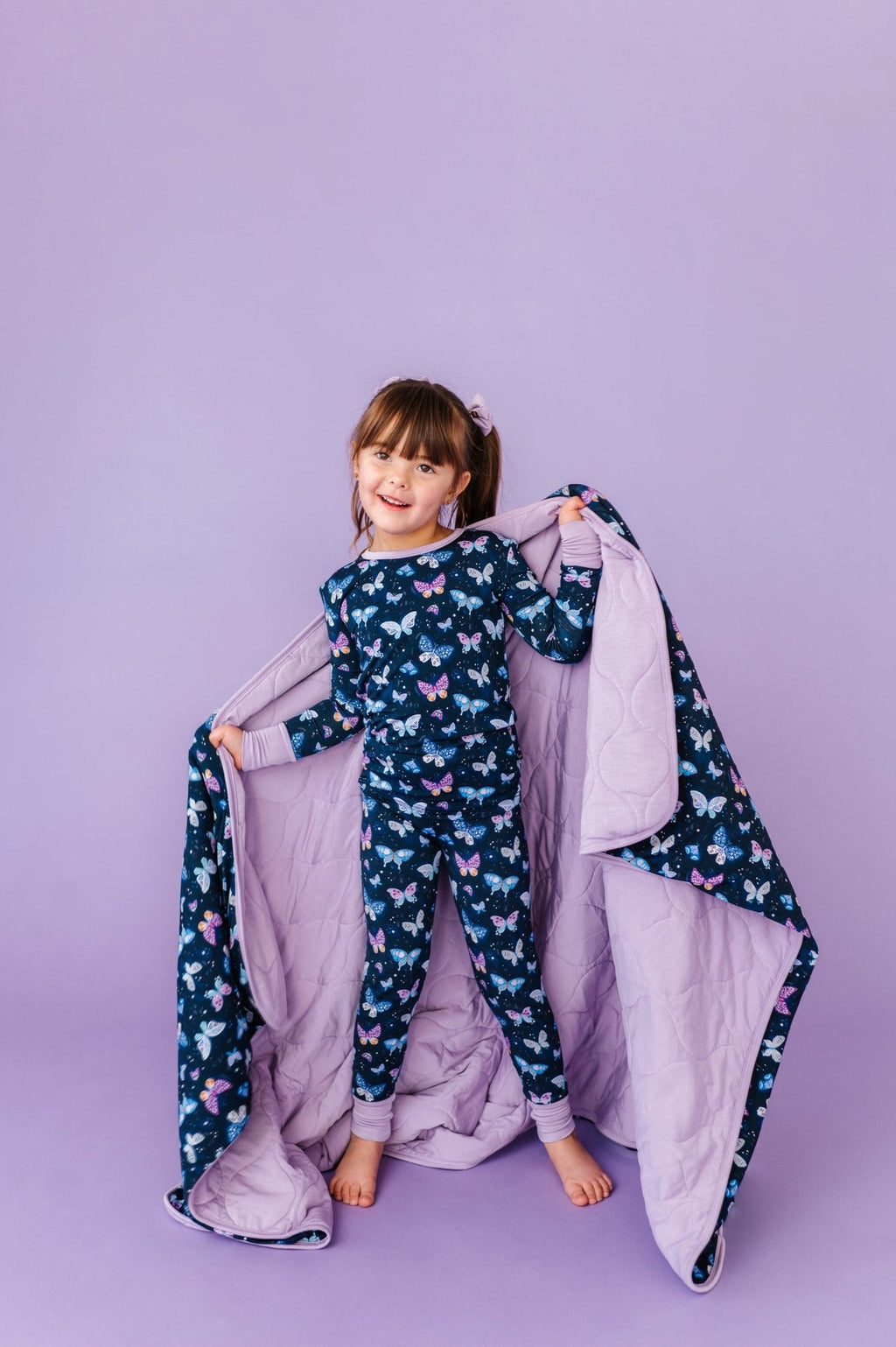 TWO PIECE JAMMIES - INDIGO SKIES