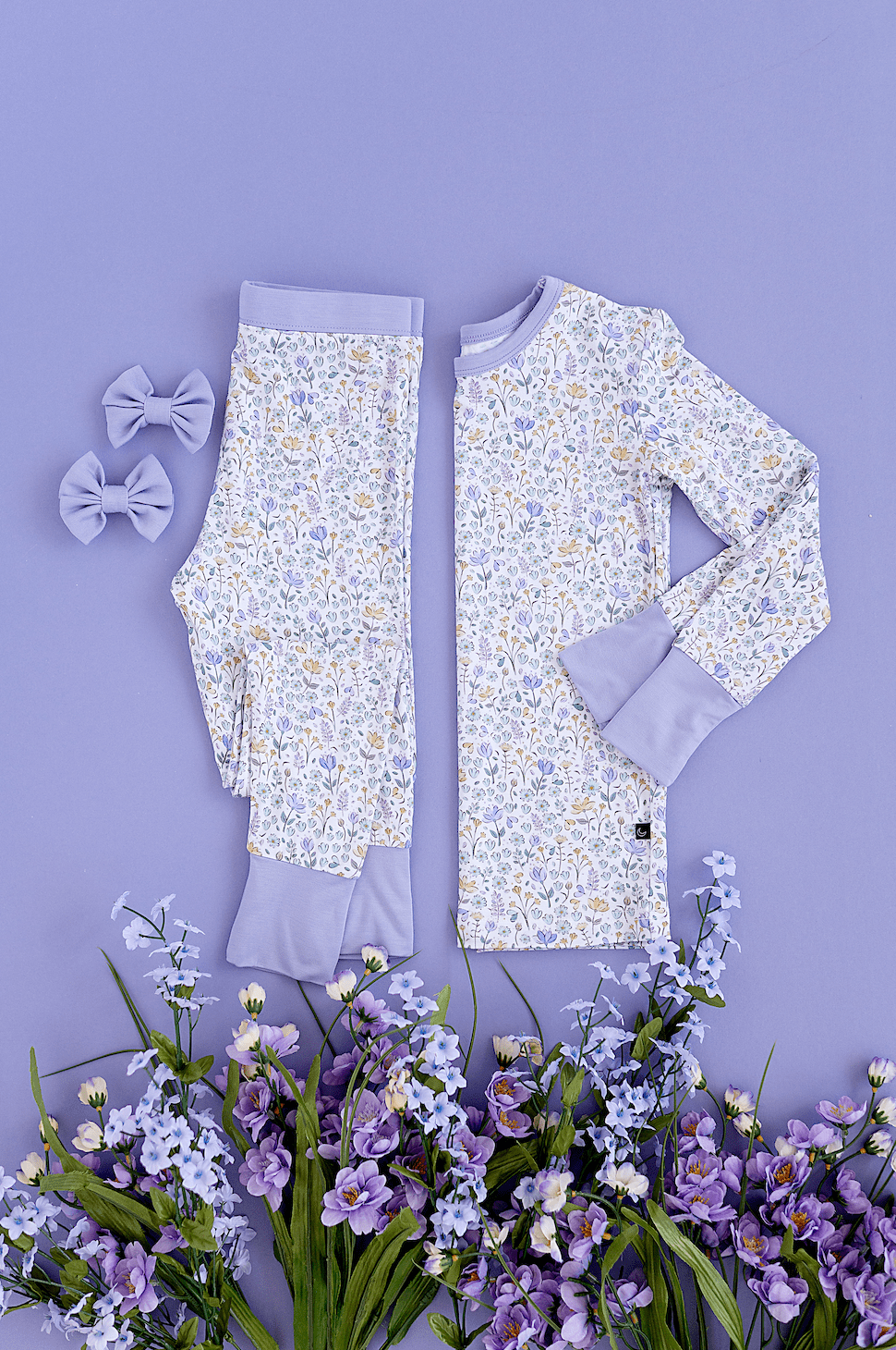 TWO PIECE JAMMIES - LILAC VALLEY