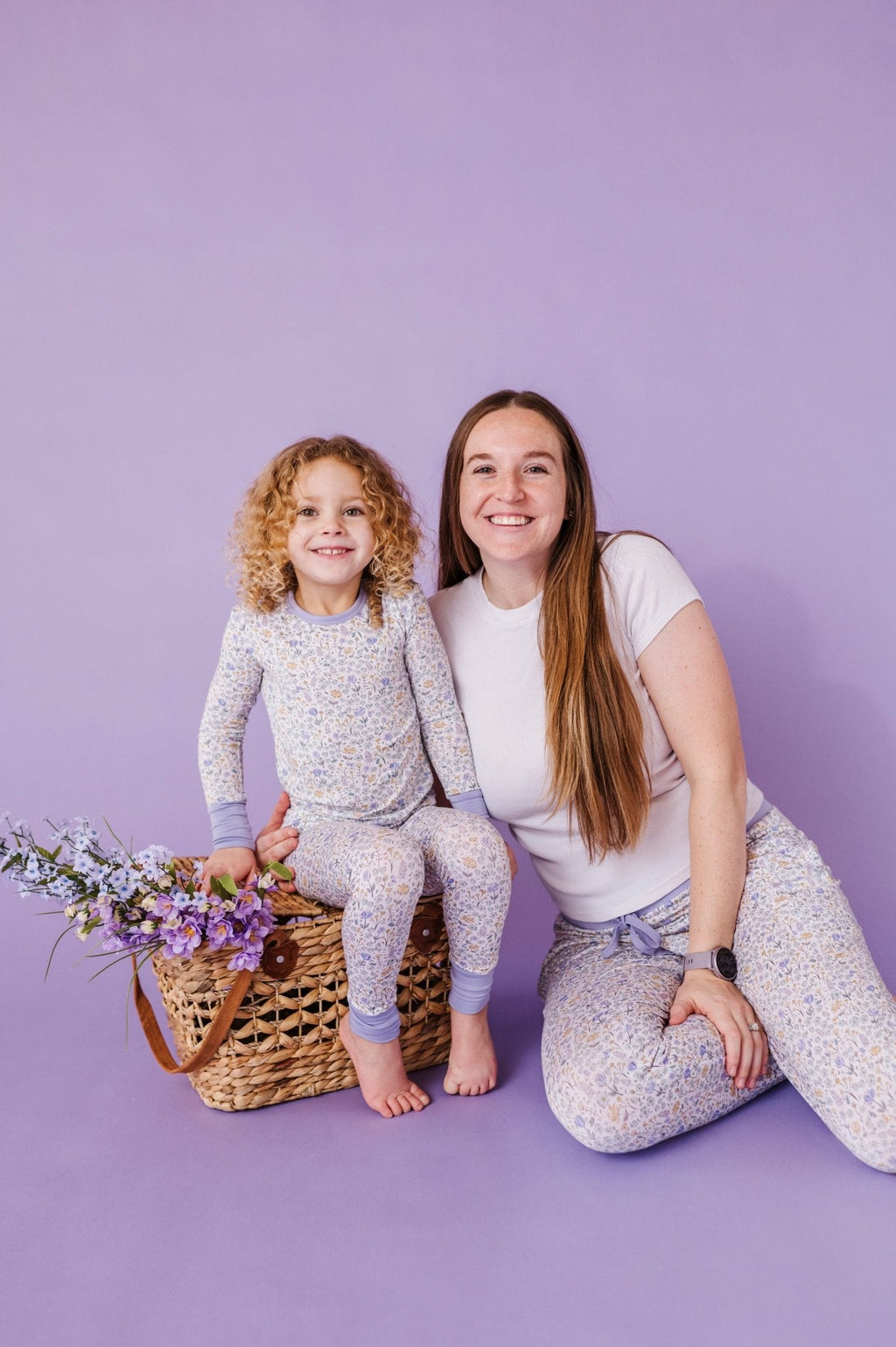 TWO PIECE JAMMIES - LILAC VALLEY