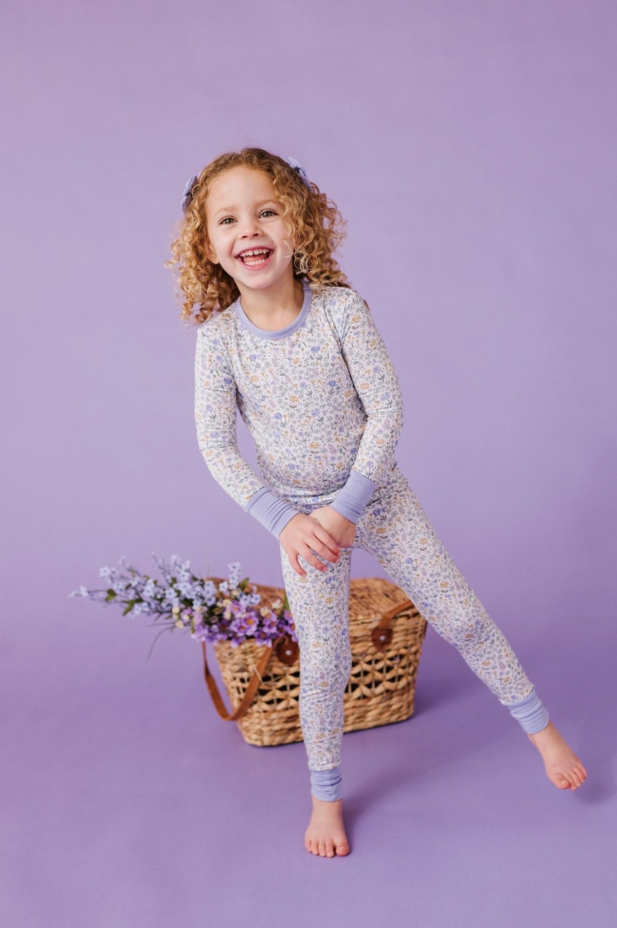 TWO PIECE JAMMIES - LILAC VALLEY