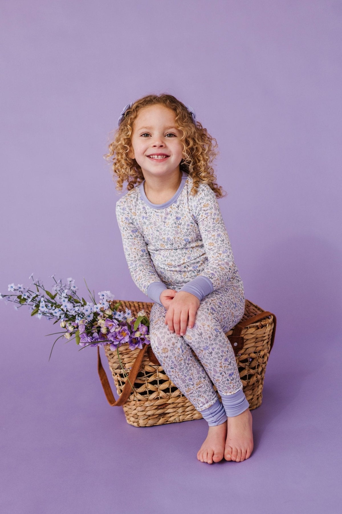 TWO PIECE JAMMIES - LILAC VALLEY