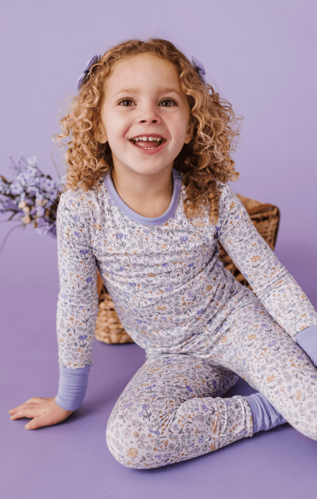 TWO PIECE JAMMIES - LILAC VALLEY