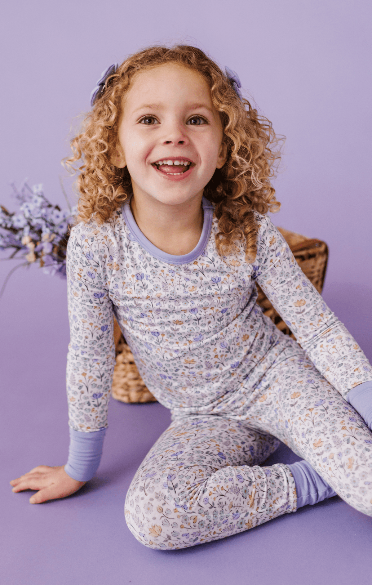 TWO PIECE JAMMIES - LILAC VALLEY