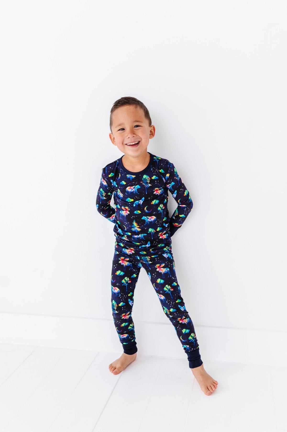 TWO PIECE JAMMIES - NORTHERN NIGHTS
