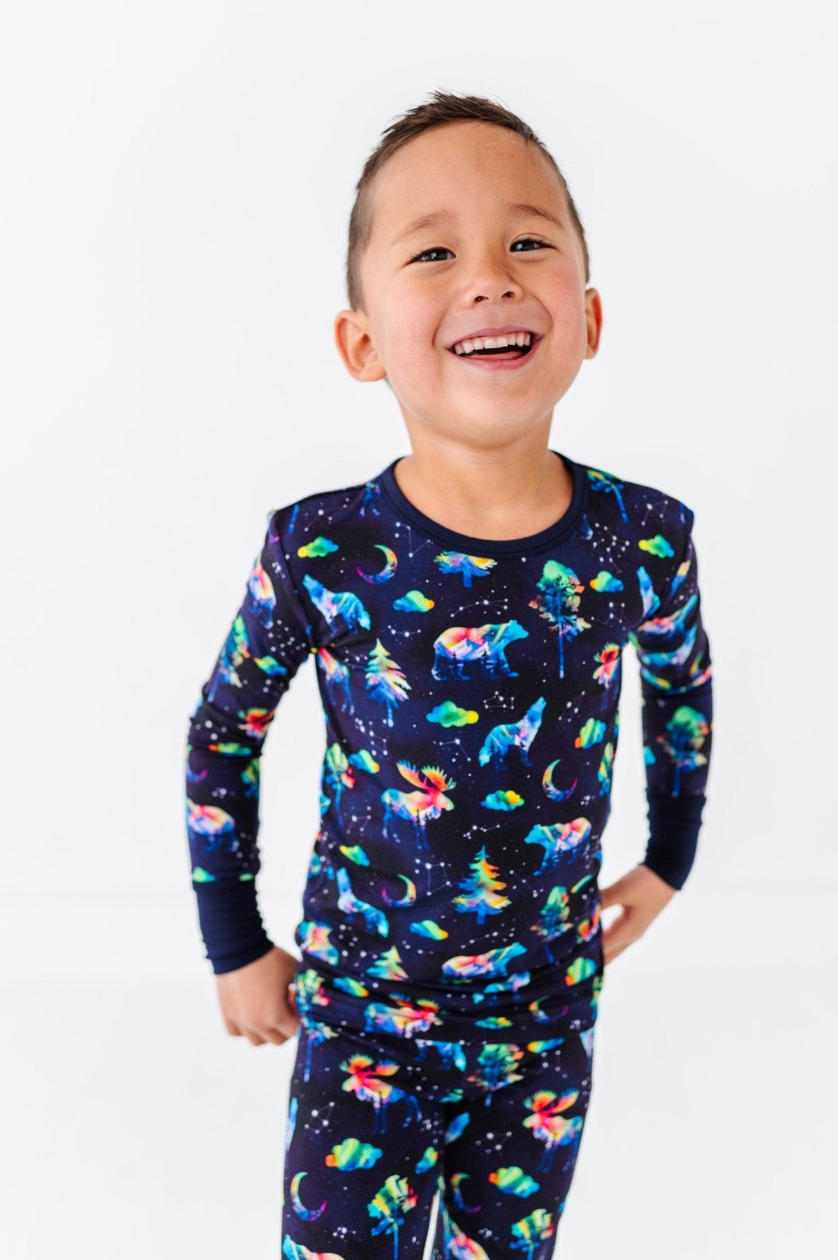 TWO PIECE JAMMIES - NORTHERN NIGHTS