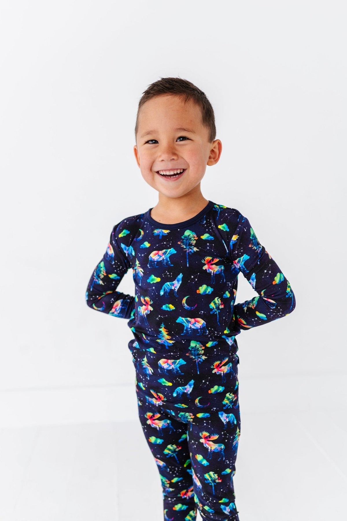 TWO PIECE JAMMIES - NORTHERN NIGHTS