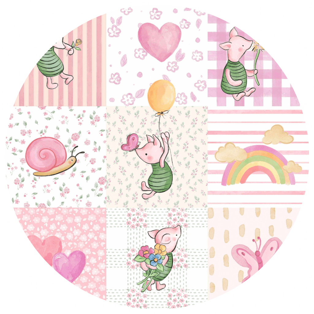 TWO PIECE JAMMIES - PRETTY IN PIGLET