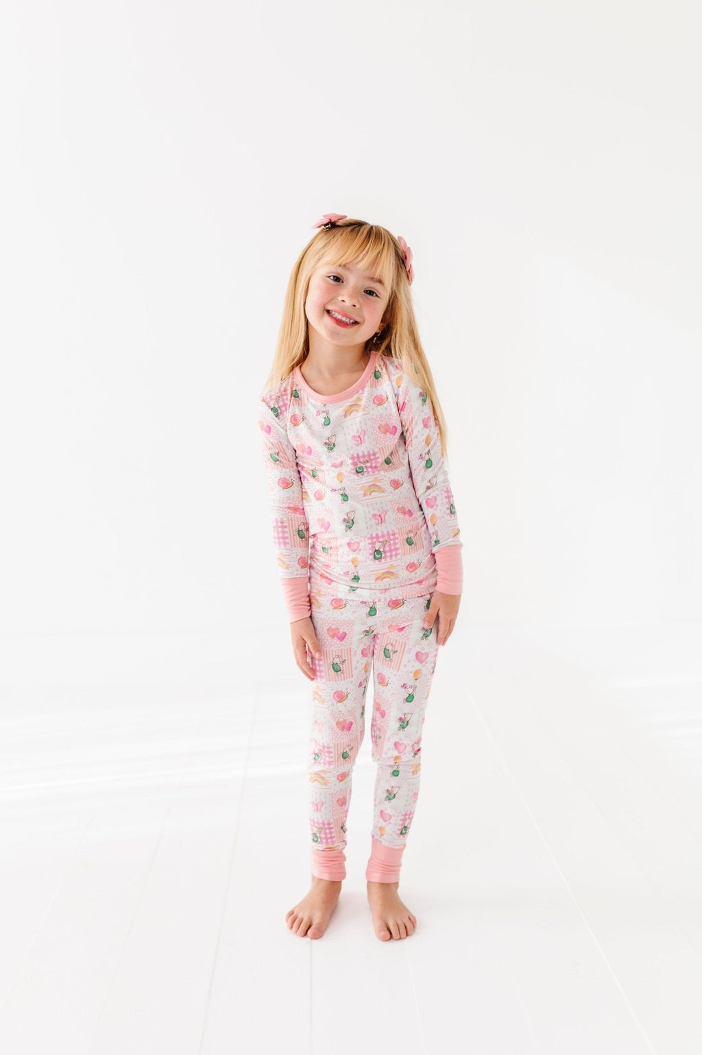 TWO PIECE JAMMIES - PRETTY IN PIGLET