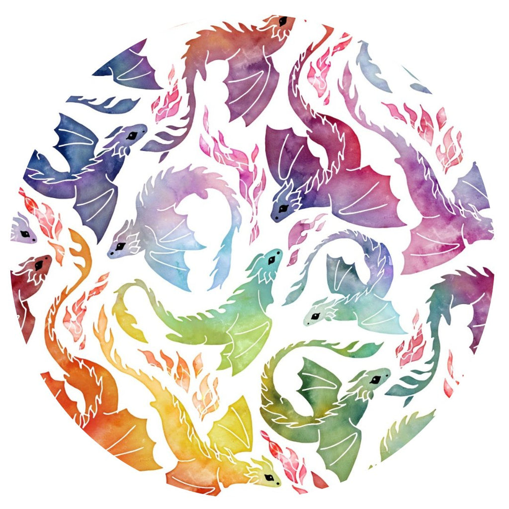TWO PIECE JAMMIES - RAINBOW TAILS