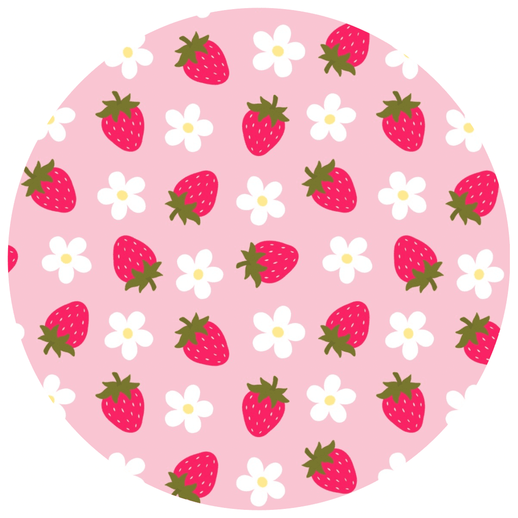 TWO PIECE JAMMIES - STRAWBERRY FIELDS