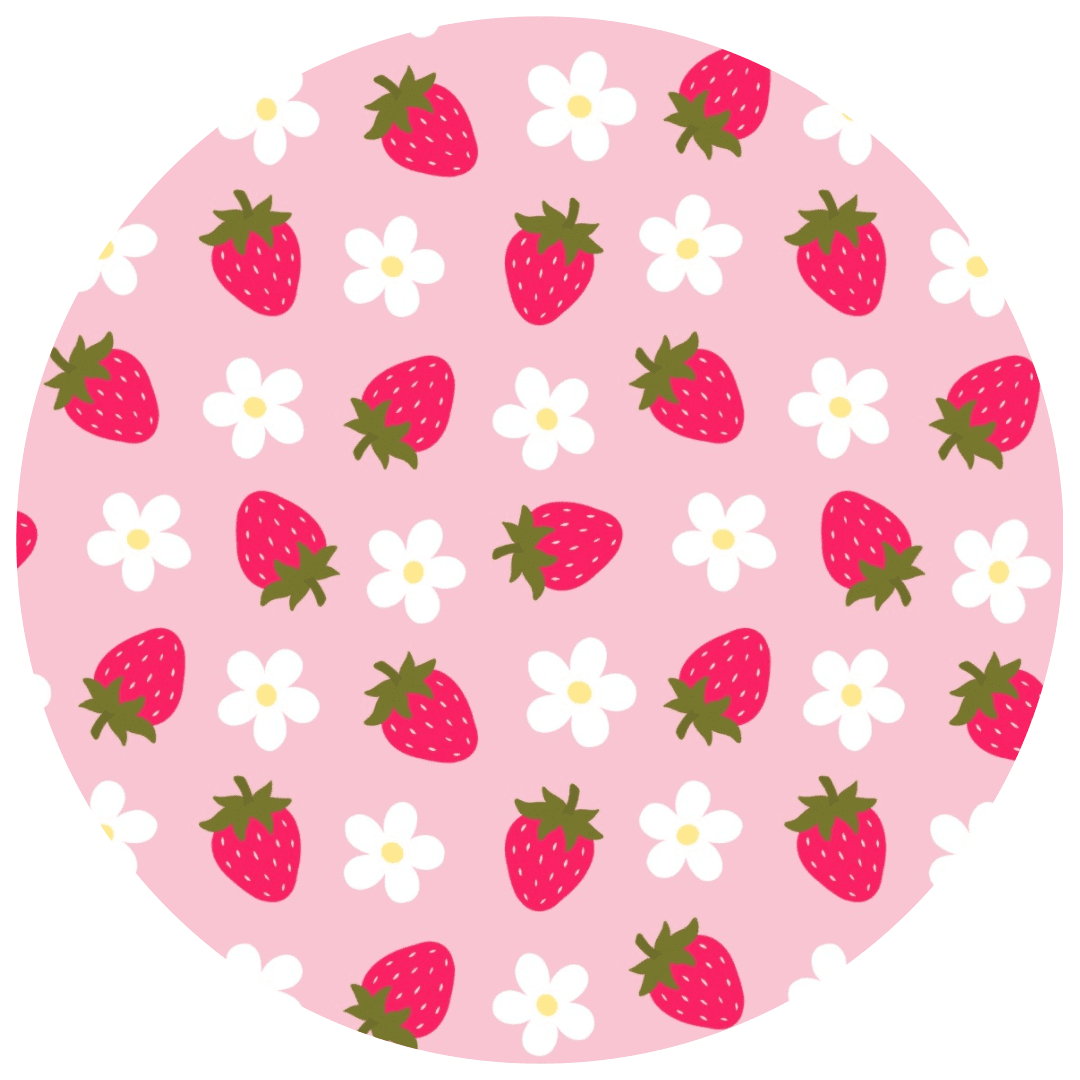 TWO PIECE JAMMIES - STRAWBERRY FIELDS